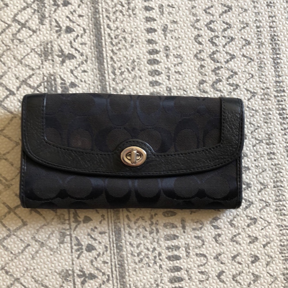 Large Coach wallet
